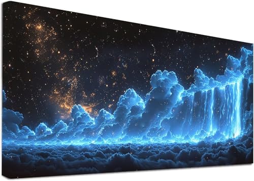 Diamond Painting Groß Sternenhimmel, 5D Diamond Painting Erwachsene Wolke, DIY Basteln Erwachsene, Diamant Malerei Kunst Stickerei Kreuzstich Set, Deko Wohnzimmer und Zimmer Deko 30x60cm S-9950 Diamond Painting Groß Sternenhimmel, 5D Diamond Painting Erwachsene Wolke, DIY Basteln Erwachsene, Diamant Malerei Kunst Stickerei Kreuzstich Set, Deko Wohnzimmer und Zimmer Deko 30x60cm S-9950 von KUEAJIOU