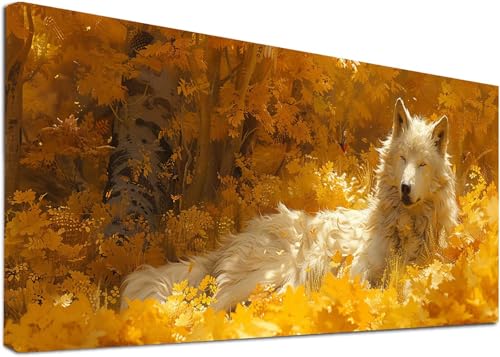 Diamond Painting Groß Wolf, 5D Diamond Painting Erwachsene BläTter, DIY Basteln Erwachsene, Diamant Malerei Kunst Stickerei Kreuzstich Set, Deko Wohnzimmer und Zimmer Deko Geschenke 100x200cm V-1151 Diamond Painting Groß Wolf, 5D Diamond Painting Erwachsene BläTter, DIY Basteln Erwachsene, Diamant Malerei Kunst Stickerei Kreuzstich Set, Deko Wohnzimmer und Zimmer Deko Geschenke 100x200cm V-1151 von KUEAJIOU