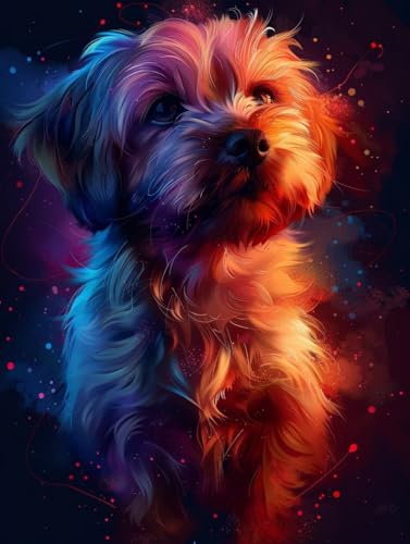 Diamond Painting Mann, 5D Diamond Painting Erwachsene Tier, DIY Vollbohrer Diamanten Malerei Stickerei Kreuzstich, DIY Bastelset Erwachsene, Deko Wohnzimmer, Geschenke für Frauen 100x135cm M-5605 von KUEAJIOU
