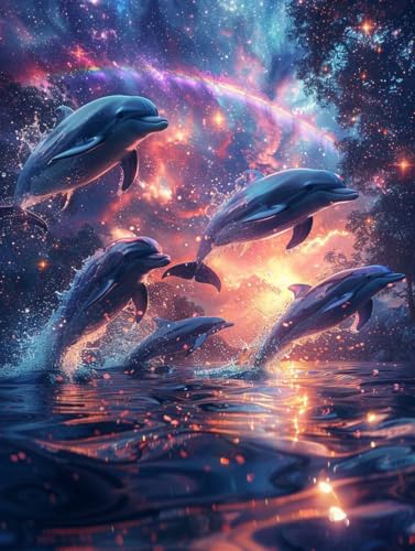 Diamond Painting Vogel, 5D Diamond Painting Erwachsene Sternenhimmel, DIY Vollbohrer Diamanten Malerei Stickerei Kreuzstich, DIY Bastelset Erwachsene, Deko Wohnzimmer Geschenke 100x130cm J-4083 von KUEAJIOU