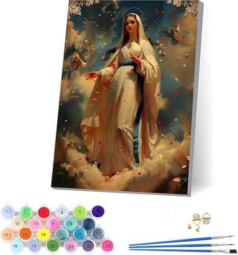 Frau Malen Nach Zahlen Erwachsene Mit Rahmen, Malen Nach Zahlen Blume, DIY Set Erwachsene Mit 3 Pinseln und Acrylfarbe, Paint by Numbers für Deko Wohnzimmer, Geschenke für Frauen 70x95cm 8-9008 Frau Malen Nach Zahlen Erwachsene Mit Rahmen, Malen Nach Zahlen Blume, DIY Set Erwachsene Mit 3 Pinseln und Acrylfarbe, Paint by Numbers für Deko Wohnzimmer, Geschenke für Frauen 70x95cm 8-9008 von KUEAJIOU