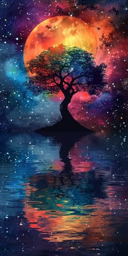 Malen Nach Zahlen Erwachsene Baum Des Lebens Malen Nach Zahlen Kits Sternenhimmel, DIY Set Erwachsene Paint by Numbers mit Pinseln, DIY Handgemalt Ölgemälde Kit für Deko Wohnzimmer 100x200cm 8-2907 Malen Nach Zahlen Erwachsene Baum Des Lebens Malen Nach Zahlen Kits Sternenhimmel, DIY Set Erwachsene Paint by Numbers mit Pinseln, DIY Handgemalt Ölgemälde Kit für Deko Wohnzimmer 100x200cm 8-2907 von KUEAJIOU
