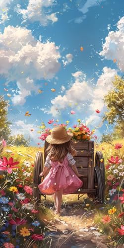 Malen Nach Zahlen Erwachsene Engel Malen Nach Zahlen Kits Blume, DIY Set Erwachsene Paint by Numbers mit Pinseln und Acrylfarben, DIY Handgemalt Ölgemälde Kit für Deko Wohnzimmer 30x60cm 5-3256 Malen Nach Zahlen Erwachsene Engel Malen Nach Zahlen Kits Blume, DIY Set Erwachsene Paint by Numbers mit Pinseln und Acrylfarben, DIY Handgemalt Ölgemälde Kit für Deko Wohnzimmer 30x60cm 5-3256 von KUEAJIOU