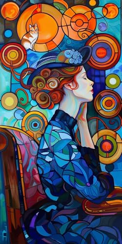 Malen Nach Zahlen Erwachsene Frau, Malen Nach Zahlen Rache, Paint by Numbers mit Pinseln und Acrylfarben, DIY Handgemalt Ölgemälde Kit für Deko Wohnzimmer und Wohnzimmer Deko Geschenke 40x85cm 2-3028 Malen Nach Zahlen Erwachsene Frau, Malen Nach Zahlen Rache, Paint by Numbers mit Pinseln und Acrylfarben, DIY Handgemalt Ölgemälde Kit für Deko Wohnzimmer und Wohnzimmer Deko Geschenke 40x85cm 2-3028 von KUEAJIOU