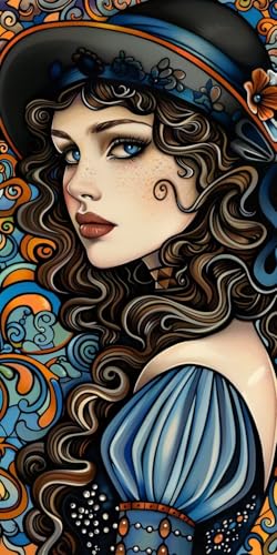 Malen Nach Zahlen Erwachsene Frau Malen Nach Zahlen Kits Abstrakt, DIY Set Erwachsene Paint by Numbers mit Pinseln und Acrylfarben, DIY Handgemalt Ölgemälde Kit für Deko Wohnzimmer 40x85cm 0-7234 Malen Nach Zahlen Erwachsene Frau Malen Nach Zahlen Kits Abstrakt, DIY Set Erwachsene Paint by Numbers mit Pinseln und Acrylfarben, DIY Handgemalt Ölgemälde Kit für Deko Wohnzimmer 40x85cm 0-7234 von KUEAJIOU