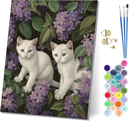Malen Nach Zahlen Erwachsene Katze Malen Nach Zahlen, DIY Set Erwachsene Blume, Paint by Numbers Kits mit 3 Pinseln und Pigment, für Deko Wohnzimmer und Wanddeko, Geschenke für Frauen 100x135cm 3-4014 Malen Nach Zahlen Erwachsene Katze Malen Nach Zahlen, DIY Set Erwachsene Blume, Paint by Numbers Kits mit 3 Pinseln und Pigment, für Deko Wohnzimmer und Wanddeko, Geschenke für Frauen 100x135cm 3-4014 von KUEAJIOU