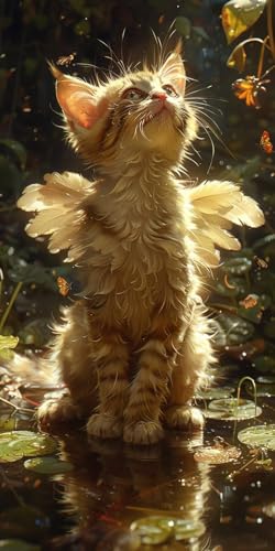 Malen Nach Zahlen Erwachsene Katze Malen Nach Zahlen Kits Abstrakt, DIY Set Erwachsene Paint by Numbers mit Pinseln und Acrylfarben, DIY Handgemalt Ölgemälde Kit für Deko Wohnzimmer 60x120cm 8-8474 Malen Nach Zahlen Erwachsene Katze Malen Nach Zahlen Kits Abstrakt, DIY Set Erwachsene Paint by Numbers mit Pinseln und Acrylfarben, DIY Handgemalt Ölgemälde Kit für Deko Wohnzimmer 60x120cm 8-8474 von KUEAJIOU