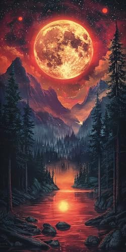 Malen Nach Zahlen Erwachsene Landschaft Malen Nach Zahlen Kits Sonnenuntergang, DIY Set Erwachsene Paint by Numbers mit Pinseln, DIY Handgemalt Ölgemälde Kit für Deko Wohnzimmer 100x200cm O-6706 Malen Nach Zahlen Erwachsene Landschaft Malen Nach Zahlen Kits Sonnenuntergang, DIY Set Erwachsene Paint by Numbers mit Pinseln, DIY Handgemalt Ölgemälde Kit für Deko Wohnzimmer 100x200cm O-6706 von KUEAJIOU