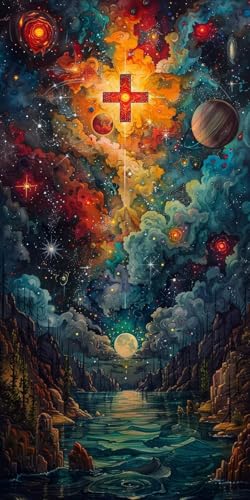 Malen Nach Zahlen Erwachsene Planet Malen Nach Zahlen Kits Berg, DIY Set Erwachsene Paint by Numbers mit Pinseln und Acrylfarben, DIY Handgemalt Ölgemälde Kit für Deko Wohnzimmer 70x140cm 8-7417 Malen Nach Zahlen Erwachsene Planet Malen Nach Zahlen Kits Berg, DIY Set Erwachsene Paint by Numbers mit Pinseln und Acrylfarben, DIY Handgemalt Ölgemälde Kit für Deko Wohnzimmer 70x140cm 8-7417 von KUEAJIOU