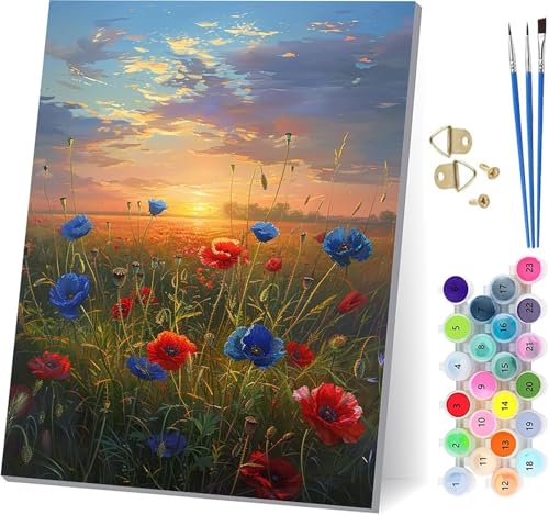 Malen Nach Zahlen Erwachsene Sonnenuntergang Malen Nach Zahlen, DIY Set Erwachsene Blume, Paint by Numbers Kits mit 3 Pinseln und Pigment, für Deko Wohnzimmer und Wanddeko Geschenke 100x135cm 8-1065 Malen Nach Zahlen Erwachsene Sonnenuntergang Malen Nach Zahlen, DIY Set Erwachsene Blume, Paint by Numbers Kits mit 3 Pinseln und Pigment, für Deko Wohnzimmer und Wanddeko Geschenke 100x135cm 8-1065 von KUEAJIOU