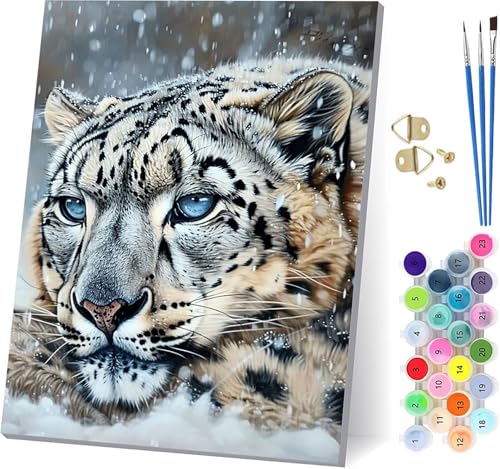 Malen Nach Zahlen Erwachsene Tier Malen Nach Zahlen, DIY Set Erwachsene Schneeszene, Paint by Numbers Kits mit 3 Pinseln und Pigment, für Deko Wohnzimmer und Wanddeko Geschenke 100x135cm O-4764 Malen Nach Zahlen Erwachsene Tier Malen Nach Zahlen, DIY Set Erwachsene Schneeszene, Paint by Numbers Kits mit 3 Pinseln und Pigment, für Deko Wohnzimmer und Wanddeko Geschenke 100x135cm O-4764 von KUEAJIOU