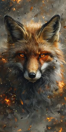 Malen Nach Zahlen Erwachsene Wolf, Malen Nach Zahlen Tier, Paint by Numbers mit Pinseln und Acrylfarben, DIY Handgemalt Ölgemälde Kit für Deko Wohnzimmer und Wohnzimmer Deko Geschenke 100x200cm S-2560 Malen Nach Zahlen Erwachsene Wolf, Malen Nach Zahlen Tier, Paint by Numbers mit Pinseln und Acrylfarben, DIY Handgemalt Ölgemälde Kit für Deko Wohnzimmer und Wohnzimmer Deko Geschenke 100x200cm S-2560 von KUEAJIOU