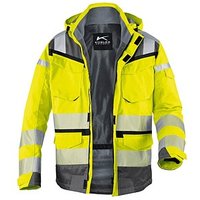 KÜBLER® unisex Warnjacke Winter REFLECTIQ warngelb, anthrazit Größe S von KÜBLER®