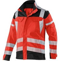 KÜBLER® unisex Warnjacke REFLECTIQ rot, schwarz Größe 25 von KÜBLER®