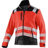 KÜBLER® unisex Warnjacke REFLECTIQ rot, schwarz Größe 2XL von KÜBLER®