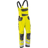 KÜBLER® unisex Warnschutz-Latzhose REFLECTIQ warngelb, anthrazit Größe 24 von KÜBLER®