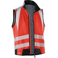 KÜBLER® unisex Warnweste REFLECTIQ rot, schwarz Größe 3XL von KÜBLER®