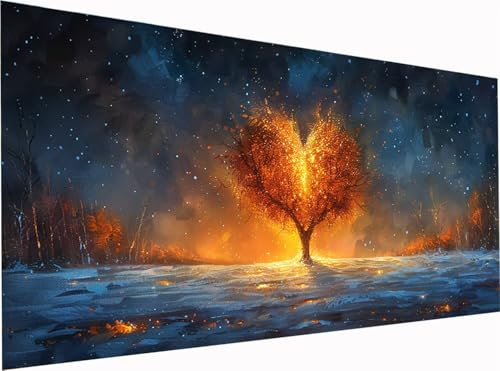 5D Diamond Painting Baum Diamond Painting Erwachsene Groß XXL 300x100cm, DIY Sternenhimmel Stickerei Cross Stickerei Set, Diamant Malerei Bastelset Erwachsene, für Deko Wohnzimmer Geschenke U-7177 5D Diamond Painting Baum Diamond Painting Erwachsene Groß XXL 300x100cm, DIY Sternenhimmel Stickerei Cross Stickerei Set, Diamant Malerei Bastelset Erwachsene, für Deko Wohnzimmer Geschenke U-7177 von KUEGDUNG