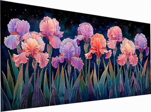 5D Diamond Painting Blume Diamond Painting Erwachsene Groß XXL 300x100cm, DIY Pflanzen Stickerei Cross Stickerei Set, Diamant Malerei Bastelset Erwachsene, für Deko Wohnzimmer Geschenke 9-3625 5D Diamond Painting Blume Diamond Painting Erwachsene Groß XXL 300x100cm, DIY Pflanzen Stickerei Cross Stickerei Set, Diamant Malerei Bastelset Erwachsene, für Deko Wohnzimmer Geschenke 9-3625 von KUEGDUNG