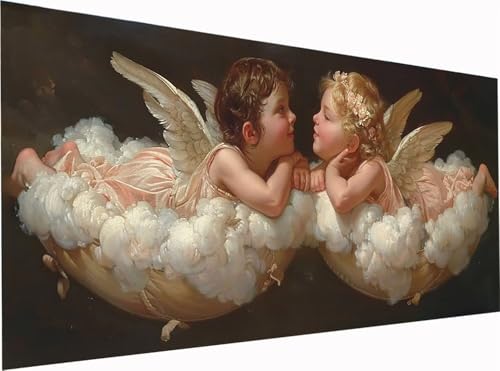 5D Diamond Painting Engel Diamond Painting Erwachsene Groß XXL 60x30cm, DIY Niedlich Stickerei Cross Stickerei Set, Diamant Malerei Bastelset Erwachsene, Mosaikherstellung, für Deko Wohnzimmer 9-7729 5D Diamond Painting Engel Diamond Painting Erwachsene Groß XXL 60x30cm, DIY Niedlich Stickerei Cross Stickerei Set, Diamant Malerei Bastelset Erwachsene, Mosaikherstellung, für Deko Wohnzimmer 9-7729 von KUEGDUNG