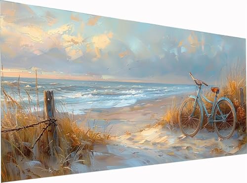 5D Diamond Painting Fahrrad Diamond Painting Erwachsene Groß XXL 300x100cm, DIY Strand Stickerei Cross Stickerei Set, Diamant Malerei Bastelset Erwachsene, für Deko Wohnzimmer Geschenke A-6757 5D Diamond Painting Fahrrad Diamond Painting Erwachsene Groß XXL 300x100cm, DIY Strand Stickerei Cross Stickerei Set, Diamant Malerei Bastelset Erwachsene, für Deko Wohnzimmer Geschenke A-6757 von KUEGDUNG