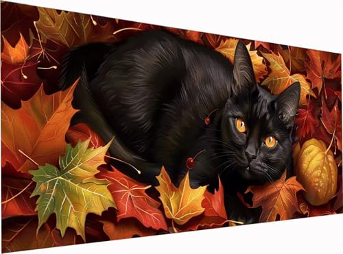 5D Diamond Painting Katze Diamond Painting Erwachsene Groß XXL 300x100cm, DIY Tier Stickerei Cross Stickerei Set, Diamant Malerei Bastelset Erwachsene, Mosaikherstellung, für Deko Wohnzimmer W-7110 5D Diamond Painting Katze Diamond Painting Erwachsene Groß XXL 300x100cm, DIY Tier Stickerei Cross Stickerei Set, Diamant Malerei Bastelset Erwachsene, Mosaikherstellung, für Deko Wohnzimmer W-7110 von KUEGDUNG