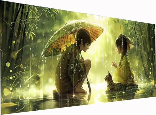 5D Diamond Painting Paar Diamond Painting Erwachsene Groß XXL 120x60cm, DIY Katze Stickerei Cross Stickerei Set, Diamant Malerei Bastelset Erwachsene, Mosaikherstellung, für Deko Wohnzimmer G-4442 5D Diamond Painting Paar Diamond Painting Erwachsene Groß XXL 120x60cm, DIY Katze Stickerei Cross Stickerei Set, Diamant Malerei Bastelset Erwachsene, Mosaikherstellung, für Deko Wohnzimmer G-4442 von KUEGDUNG