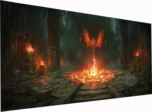5D Diamond Painting PhöNix Diamond Painting Erwachsene Groß XXL 160x80cm, DIY Flamme Stickerei Cross Stickerei Set, Diamant Malerei Bastelset Erwachsene, Mosaikherstellung, für Deko Wohnzimmer K-2919 5D Diamond Painting PhöNix Diamond Painting Erwachsene Groß XXL 160x80cm, DIY Flamme Stickerei Cross Stickerei Set, Diamant Malerei Bastelset Erwachsene, Mosaikherstellung, für Deko Wohnzimmer K-2919 von KUEGDUNG