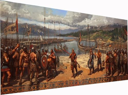 5D Diamond Painting Samurai Diamond Painting Erwachsene Groß XXL 90x45cm, DIY Krieg Stickerei Cross Stickerei Set, Diamant Malerei Bastelset Erwachsene, Mosaikherstellung, für Deko Wohnzimmer I-7988 5D Diamond Painting Samurai Diamond Painting Erwachsene Groß XXL 90x45cm, DIY Krieg Stickerei Cross Stickerei Set, Diamant Malerei Bastelset Erwachsene, Mosaikherstellung, für Deko Wohnzimmer I-7988 von KUEGDUNG