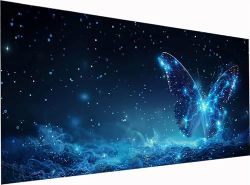 5D Diamond Painting Schmetterling Diamond Painting Erwachsene Groß XXL 300x100cm, DIY Traum Stickerei Cross Stickerei Set, Diamant Malerei Bastelset Erwachsene, für Deko Wohnzimmer Geschenke 0-6915 5D Diamond Painting Schmetterling Diamond Painting Erwachsene Groß XXL 300x100cm, DIY Traum Stickerei Cross Stickerei Set, Diamant Malerei Bastelset Erwachsene, für Deko Wohnzimmer Geschenke 0-6915 von KUEGDUNG