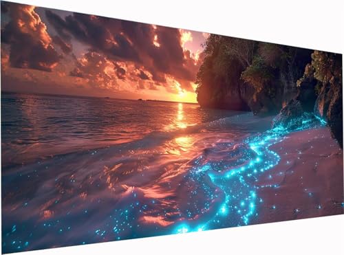 5D Diamond Painting Sonnenuntergang Diamond Painting Erwachsene Groß XXL 300x100cm, DIY Landschaft Stickerei Cross Stickerei Set, Diamant Malerei Bastelset Erwachsene, für Deko Wohnzimmer 8-5534 5D Diamond Painting Sonnenuntergang Diamond Painting Erwachsene Groß XXL 300x100cm, DIY Landschaft Stickerei Cross Stickerei Set, Diamant Malerei Bastelset Erwachsene, für Deko Wohnzimmer 8-5534 von KUEGDUNG