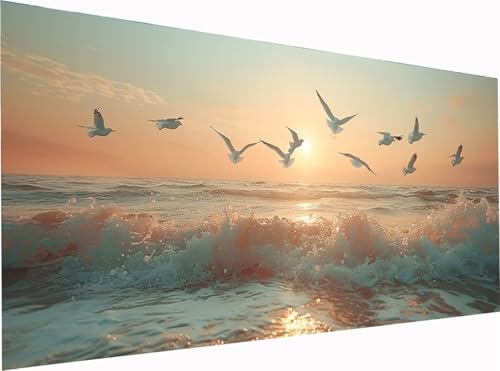 5D Diamond Painting Vogel Diamond Painting Erwachsene Groß XXL 300x100cm, DIY Sonnenuntergang Stickerei Cross Stickerei Set, Diamant Malerei Bastelset Erwachsene, für Deko Wohnzimmer Geschenke 4-8681 5D Diamond Painting Vogel Diamond Painting Erwachsene Groß XXL 300x100cm, DIY Sonnenuntergang Stickerei Cross Stickerei Set, Diamant Malerei Bastelset Erwachsene, für Deko Wohnzimmer Geschenke 4-8681 von KUEGDUNG