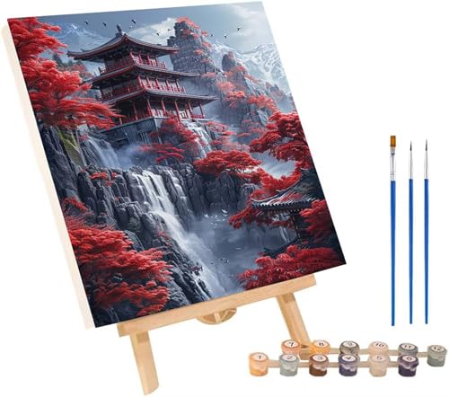 Architektur Malen Nach Zahlen Erwachsene mit Rahmen, Malen Nach Zahlen Berg, DIY Set Erwachsene, Paint by Numbers Set mit Pinseln und Acrylfarben, Deko Wohnzimmer, Geschenke für Frauen 70x95cm Y-7582 Architektur Malen Nach Zahlen Erwachsene mit Rahmen, Malen Nach Zahlen Berg, DIY Set Erwachsene, Paint by Numbers Set mit Pinseln und Acrylfarben, Deko Wohnzimmer, Geschenke für Frauen 70x95cm Y-7582 von KUEGDUNG