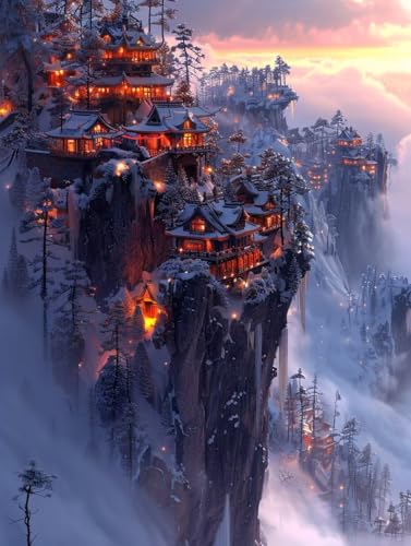 Architektur Malen Nach Zahlen Erwachsene mit Rahmen, Malen Nach Zahlen Landschaft, DIY Set Erwachsene, Paint by Numbers Set mit Pinseln und Acrylfarben, Deko Wohnzimmer Geschenke 40x50cm K-5536 Architektur Malen Nach Zahlen Erwachsene mit Rahmen, Malen Nach Zahlen Landschaft, DIY Set Erwachsene, Paint by Numbers Set mit Pinseln und Acrylfarben, Deko Wohnzimmer Geschenke 40x50cm K-5536 von KUEGDUNG