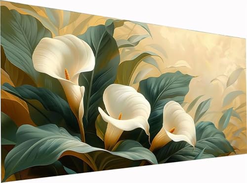 Blume Diamond Painting Erwachsene Groß XXL 300x100cm, 5D Diamant Painting Bilder Pflanzen, DIY Stickerei Cross Stickerei Bastelset Erwachsene, Full Drill Diamant Malerei für Deko Wohnzimmer V-4283 Blume Diamond Painting Erwachsene Groß XXL 300x100cm, 5D Diamant Painting Bilder Pflanzen, DIY Stickerei Cross Stickerei Bastelset Erwachsene, Full Drill Diamant Malerei für Deko Wohnzimmer V-4283 von KUEGDUNG