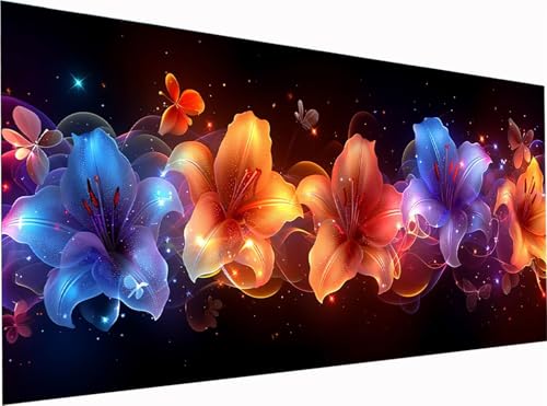 Blume Diamond Painting Erwachsene Groß XXL 300x100cm, 5D Diamant Painting Bilder Traum, DIY Stickerei Cross Stickerei Bastelset Erwachsene, Full Drill Diamant Malerei für Deko Wohnzimmer M-8155 Blume Diamond Painting Erwachsene Groß XXL 300x100cm, 5D Diamant Painting Bilder Traum, DIY Stickerei Cross Stickerei Bastelset Erwachsene, Full Drill Diamant Malerei für Deko Wohnzimmer M-8155 von KUEGDUNG