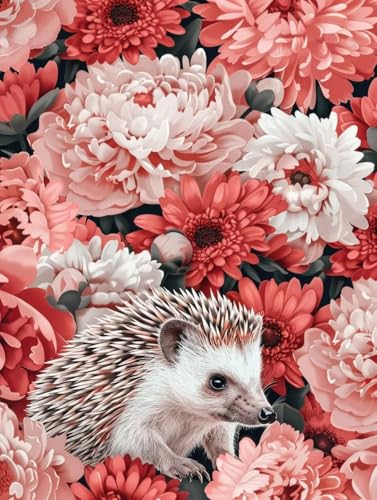 Blume Malen Nach Zahlen Erwachsene, Tier Malen Nach Zahlen, DIY Handgemalt Ölgemälde Kit Mit 3 Pinseln und Acrylfarbe, Paint by Numbers Bastelset Erwachsene für Deko Wohnzimmer 70x95cm D-6553 Blume Malen Nach Zahlen Erwachsene, Tier Malen Nach Zahlen, DIY Handgemalt Ölgemälde Kit Mit 3 Pinseln und Acrylfarbe, Paint by Numbers Bastelset Erwachsene für Deko Wohnzimmer 70x95cm D-6553 von KUEGDUNG