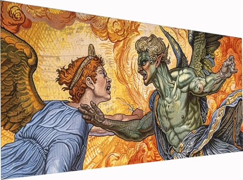 DäMon Diamond Painting Erwachsene Groß XXL 300x100cm, 5D Diamant Painting Bilder Mann, DIY Stickerei Cross Stickerei Bastelset Erwachsene, Full Drill Diamant Malerei für Deko Wohnzimmer 6-3788 DäMon Diamond Painting Erwachsene Groß XXL 300x100cm, 5D Diamant Painting Bilder Mann, DIY Stickerei Cross Stickerei Bastelset Erwachsene, Full Drill Diamant Malerei für Deko Wohnzimmer 6-3788 von KUEGDUNG