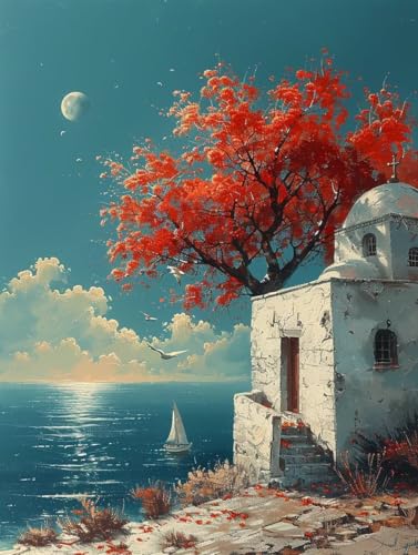Diamond Painting Baum, 5D Diamond Painting Erwachsene Landschaft, DIY Basteln Erwachsene, Mosaikherstellung Set, Vollbohrer Diamant Kunst Stickerei Kreuzstich Kits, Deko Wohnzimmer 90x120cm E-9819 Diamond Painting Baum, 5D Diamond Painting Erwachsene Landschaft, DIY Basteln Erwachsene, Mosaikherstellung Set, Vollbohrer Diamant Kunst Stickerei Kreuzstich Kits, Deko Wohnzimmer 90x120cm E-9819 von KUEGDUNG