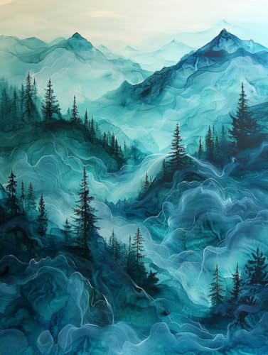 Diamond Painting Berg, 5D Diamond Painting Erwachsene Landschaft, DIY Basteln Erwachsene, Mosaikherstellung Set, Vollbohrer Diamant Kunst Stickerei Kreuzstich Kits, Deko Wohnzimmer 60X70cm 3-7421 Diamond Painting Berg, 5D Diamond Painting Erwachsene Landschaft, DIY Basteln Erwachsene, Mosaikherstellung Set, Vollbohrer Diamant Kunst Stickerei Kreuzstich Kits, Deko Wohnzimmer 60X70cm 3-7421 von KUEGDUNG