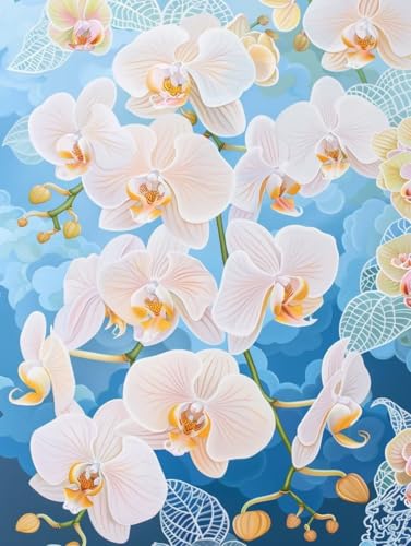 Diamond Painting Blume, Pflanzen 5D Diamond Painting Erwachsene, DIY Basteln Erwachsene, Vollbohrer Diamant Kunst Stickerei Kreuzstich Kits, Deko Wohnzimmer und Wanddeko, Geschenke 60X80cm 2-8860 Diamond Painting Blume, Pflanzen 5D Diamond Painting Erwachsene, DIY Basteln Erwachsene, Vollbohrer Diamant Kunst Stickerei Kreuzstich Kits, Deko Wohnzimmer und Wanddeko, Geschenke 60X80cm 2-8860 von KUEGDUNG