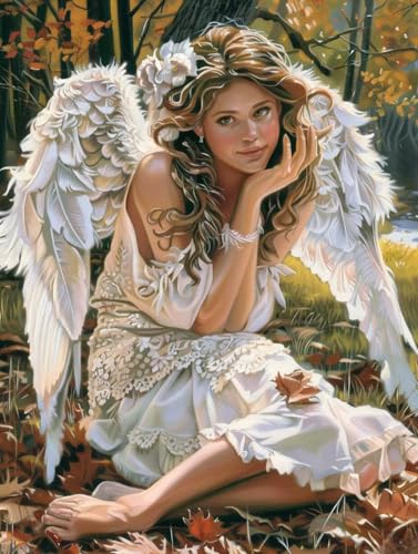 Diamond Painting Frau, FlüGel 5D Diamond Painting Erwachsene, DIY Basteln Erwachsene, Vollbohrer Diamant Kunst Stickerei Kreuzstich Kits, Deko Wohnzimmer und Wanddeko, Geschenke 60X70cm H-7564 Diamond Painting Frau, FlüGel 5D Diamond Painting Erwachsene, DIY Basteln Erwachsene, Vollbohrer Diamant Kunst Stickerei Kreuzstich Kits, Deko Wohnzimmer und Wanddeko, Geschenke 60X70cm H-7564 von KUEGDUNG