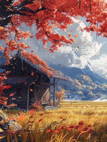 Diamond Painting Landschaft, 5D Diamond Painting Erwachsene Baum, DIY Basteln Erwachsene, Mosaikherstellung Set, Vollbohrer Diamant Kunst Stickerei Kreuzstich Kits, Deko Wohnzimmer 90x120cm 6-6974 Diamond Painting Landschaft, 5D Diamond Painting Erwachsene Baum, DIY Basteln Erwachsene, Mosaikherstellung Set, Vollbohrer Diamant Kunst Stickerei Kreuzstich Kits, Deko Wohnzimmer 90x120cm 6-6974 von KUEGDUNG
