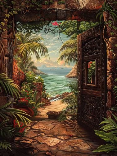 Diamond Painting Ozean, Landschaft 5D Diamond Painting Erwachsene, DIY Basteln Erwachsene, Vollbohrer Diamant Kunst Stickerei Kreuzstich Kits, Deko Wohnzimmer und Wanddeko, Geschenke 60X80cm 0-9823 Diamond Painting Ozean, Landschaft 5D Diamond Painting Erwachsene, DIY Basteln Erwachsene, Vollbohrer Diamant Kunst Stickerei Kreuzstich Kits, Deko Wohnzimmer und Wanddeko, Geschenke 60X80cm 0-9823 von KUEGDUNG