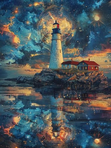 Diamond Painting Sonnenuntergang, Landschaft Diamond Painting Erwachsene, 5D DIY Bastelset Erwachsene Frauen, Vollbohrer Diamanten Malerei Stickerei Kreuzstich Set für Deko Wohnzimmer 60X80cm D-7907 Diamond Painting Sonnenuntergang, Landschaft Diamond Painting Erwachsene, 5D DIY Bastelset Erwachsene Frauen, Vollbohrer Diamanten Malerei Stickerei Kreuzstich Set für Deko Wohnzimmer 60X80cm D-7907 von KUEGDUNG