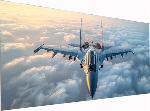 Flugzeug Diamond Painting Erwachsene Groß XXL 300x100cm, 5D Diamant Painting Bilder Wolke, DIY Stickerei Cross Stickerei Bastelset Erwachsene, Full Drill Diamant Malerei für Deko Wohnzimmer M-4390 Flugzeug Diamond Painting Erwachsene Groß XXL 300x100cm, 5D Diamant Painting Bilder Wolke, DIY Stickerei Cross Stickerei Bastelset Erwachsene, Full Drill Diamant Malerei für Deko Wohnzimmer M-4390 von KUEGDUNG