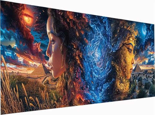 Frau Diamond Painting Erwachsene Groß XXL 300x100cm, 5D Diamant Painting Bilder Abstrakt, DIY Stickerei Cross Stickerei Bastelset Erwachsene, Full Drill Diamant Malerei für Deko Wohnzimmer C-4620 Frau Diamond Painting Erwachsene Groß XXL 300x100cm, 5D Diamant Painting Bilder Abstrakt, DIY Stickerei Cross Stickerei Bastelset Erwachsene, Full Drill Diamant Malerei für Deko Wohnzimmer C-4620 von KUEGDUNG
