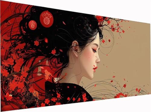 Frau Diamond Painting Erwachsene Groß XXL 300x100cm, 5D Diamant Painting Bilder Blume, DIY Stickerei Cross Stickerei Bastelset Erwachsene, Full Drill Diamant Malerei für Deko Wohnzimmer 5-7761 Frau Diamond Painting Erwachsene Groß XXL 300x100cm, 5D Diamant Painting Bilder Blume, DIY Stickerei Cross Stickerei Bastelset Erwachsene, Full Drill Diamant Malerei für Deko Wohnzimmer 5-7761 von KUEGDUNG