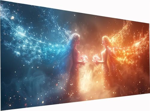 Frau Diamond Painting Erwachsene Groß XXL 300x100cm, 5D Diamant Painting Bilder Engel, DIY Stickerei Cross Stickerei Bastelset Erwachsene, Full Drill Diamant Malerei für Deko Wohnzimmer 5-8315 Frau Diamond Painting Erwachsene Groß XXL 300x100cm, 5D Diamant Painting Bilder Engel, DIY Stickerei Cross Stickerei Bastelset Erwachsene, Full Drill Diamant Malerei für Deko Wohnzimmer 5-8315 von KUEGDUNG