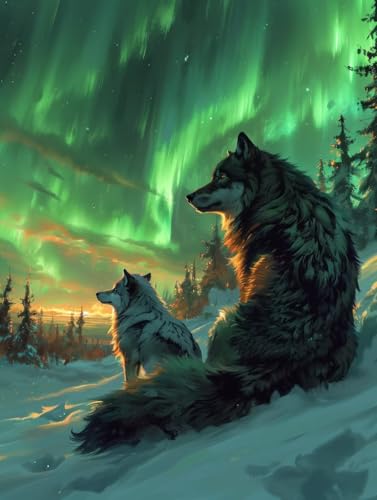 KUEGDUNG Aurora Malen Nach Zahlen Erwachsene mit Rahmen, Malen Nach Zahlen Landschaft, DIY Set Erwachsene, Paint by Numbers Set mit Pinseln und Acrylfarben, Deko Wohnzimmer Geschenke 100x135cm 2-9753 KUEGDUNG Aurora Malen Nach Zahlen Erwachsene mit Rahmen, Malen Nach Zahlen Landschaft, DIY Set Erwachsene, Paint by Numbers Set mit Pinseln und Acrylfarben, Deko Wohnzimmer Geschenke 100x135cm 2-9753 von KUEGDUNG